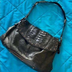 [Hayden Harnett] Dark Green Leather Handbag
